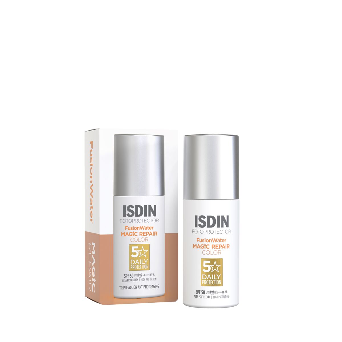 Isdin Fotoprotector FusionWater Magic Repair Color SPF50 50 ml